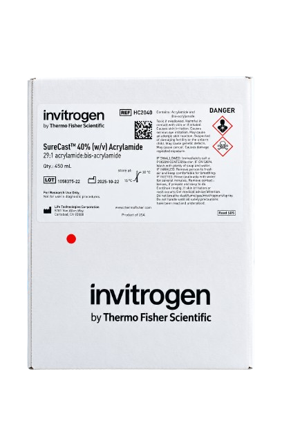 Invitrogen™ SureCast™ Acrylamide Solution (40%), 450 mL